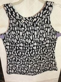 Second Calvin Klein Black and white top M