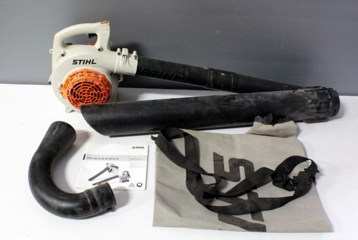 Stihl SH55 Shredder Vac/Blower With Attachments And Manual