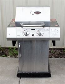 Char-Broil Red 2 Burner Infrared Gas Grill With Manual