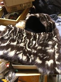 fur set purse and stohl
