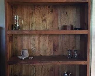 Knotty Pine Bookcase