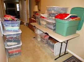 Quilting and Crafting material and supplies