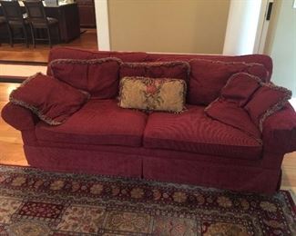 Nice upholstered sofa