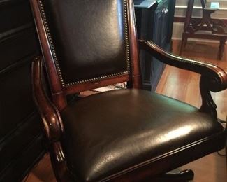 Hooker Leather office chair
