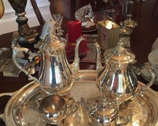 Rogers silver tea & Coffee set