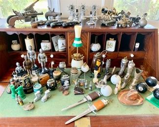 Table Lighters, many forms and styles