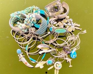 Much Sterling...Native American with Turquoise, Mexican, Etc.