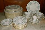 Syracuse china in the "Caprice" pattern
