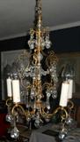 Chandelier (likely Czechoslovakian) in the Venetian taste, ca. 1920-30