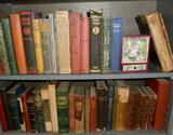 nice selection of vintage and antique books