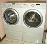 late model, excellent condition washer & dryer by Bosch