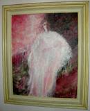 large oil painting by noted local artist Donna Berryhill