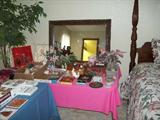 holiday ornaments; much more (master bedroom)