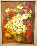 one of two oil paintings by noted local artist Fern Smith