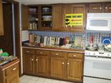 very full kitchen