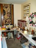 very full sewing room!