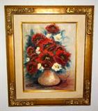 one of two oil paintings by noted local artist Fern Smith
