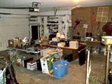very full garage