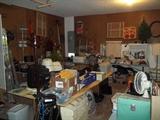very full garage