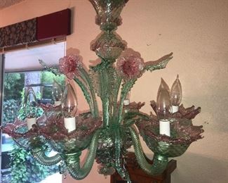 Murano Venini Chandelier