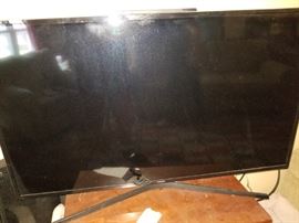 Large flat screen tv
