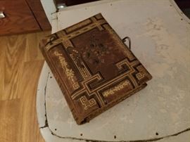 1800's Victorian photo album