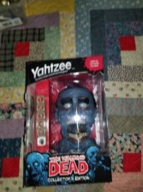 Walking Dead collectors edition Yahtzee game
