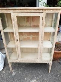 Antique curio cabinet