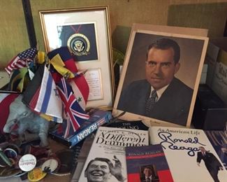 Large Selection of Republican Political Memorabilia.