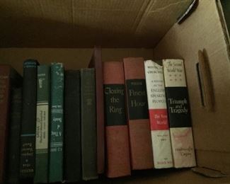 Tons of old books.
