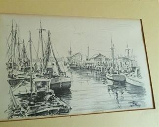 Large selection of prints and framed art.