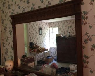 Part of five- piece bedroom set.