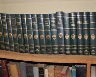 Harvard Classics Set.