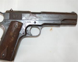 Model of 1911 US Army, right side.