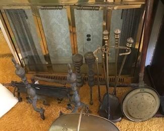 Vintage Fireplace Equipment.