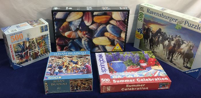 Puzzles, new in box