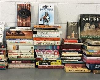 69 Books mostly hard cover
