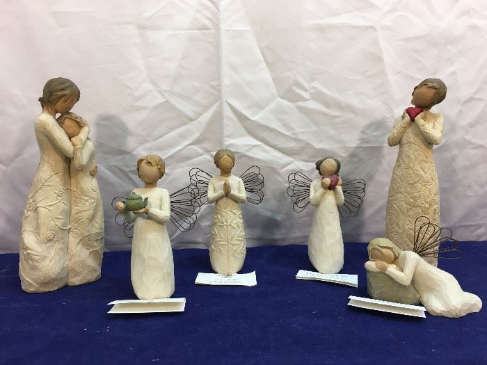 Set of Willow Tree Angels with boxes