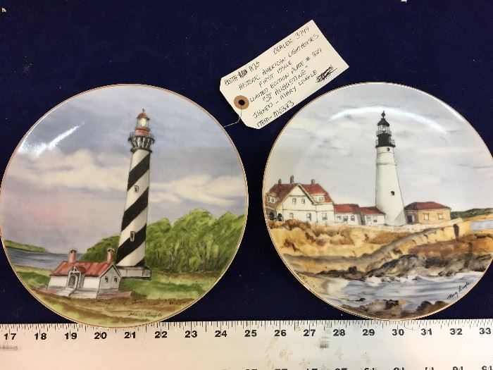 Collectible Lighthouse Plates