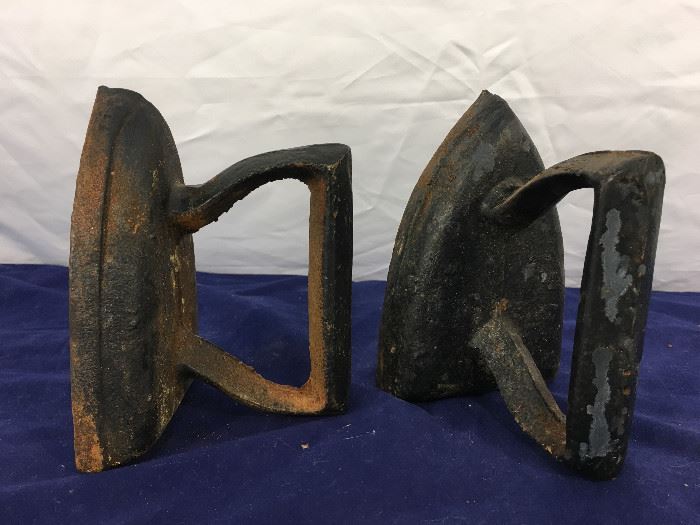 More cast iron irons