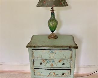 Artful Home mixed media lamp and dresser