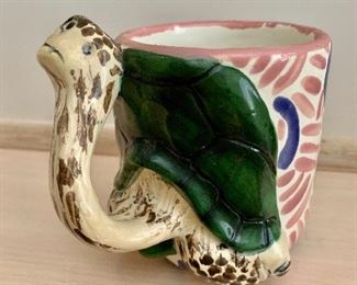 Hand made "turtle" coffee mug
