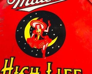 Metal Beer Sign Advertising