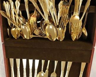 Plated Silverware in box