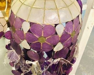 Vintage unusual hanging lamp