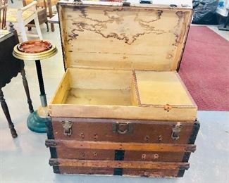 Antique Trunk with insert