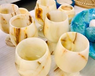 Soapstone Goblets