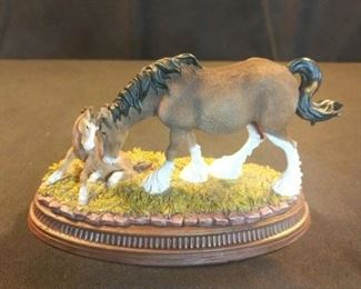 Anheuser Busch Collection Mayer and Foil Figurine