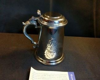 AnheuserBusch collection a and Eagle logo Stein