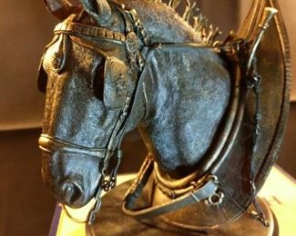 AnheuserBusch collection Clydesdale in parade dress figurine